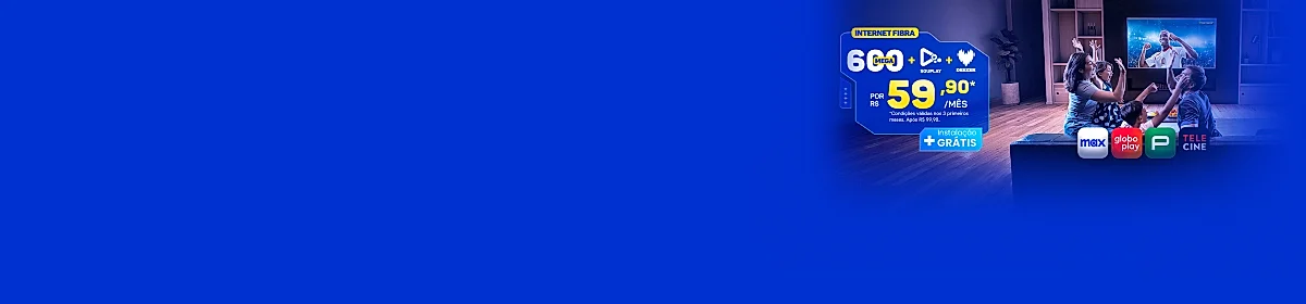 Internet Master Internet em Divinópolis - 800 MEGA por R$69,90